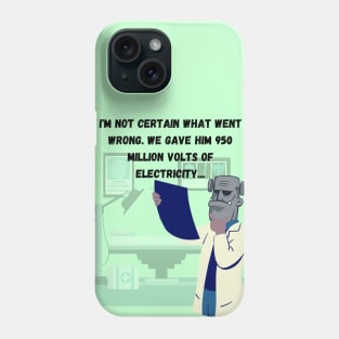 Shocking Diagnosis Phone Case