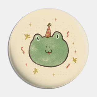 Froggy Party Pin