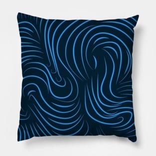 black and blue , blackfriday dont miss it Pillow