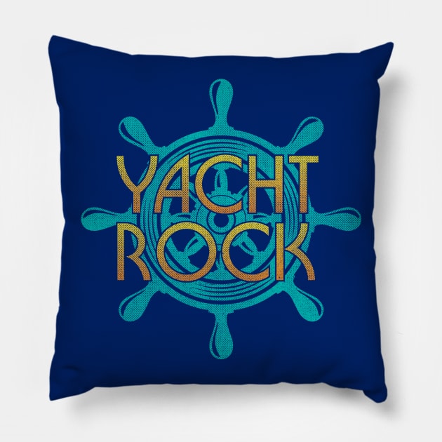 Yacht Rock 3 Pillow by Vector Deluxe