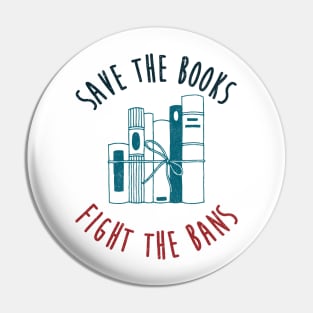 Save the Books, Fight the Bans Pin