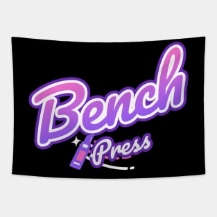 BENCH PRESS BARBIE Tapestry