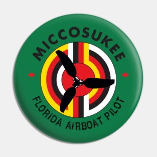 Miccosukee Airboat Pilot Pin