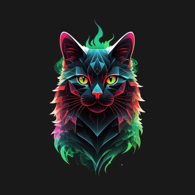 Mystic Cat by ZombieTeesEtc