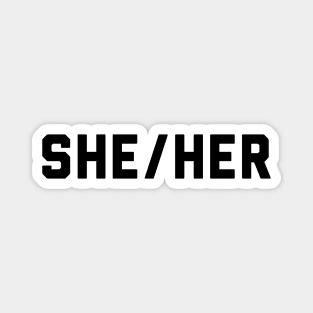 She/Her Magnet