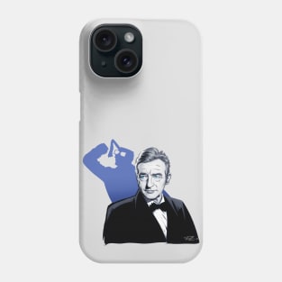 Claude Rains - An illustration by Paul Cemmick Phone Case