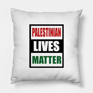 Palestinian Lives Matter Pillow