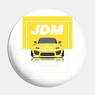 vector illustration of sport car in poster form Pin