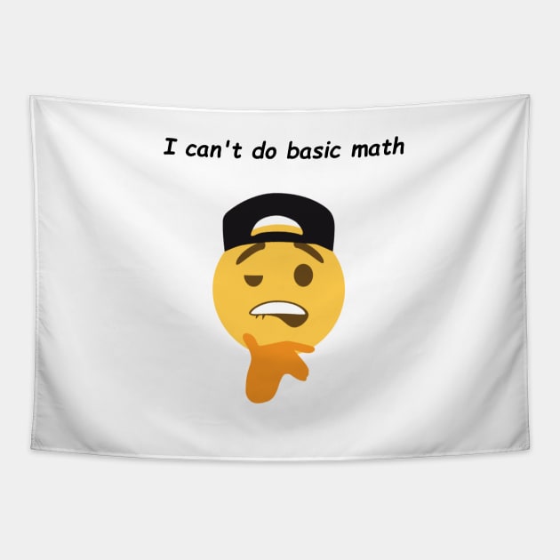 I'm bad at math - Math - Tapestry | TeePublic