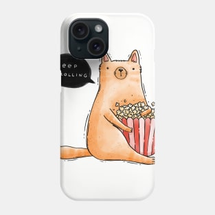 Keep Scrolling Phone Case