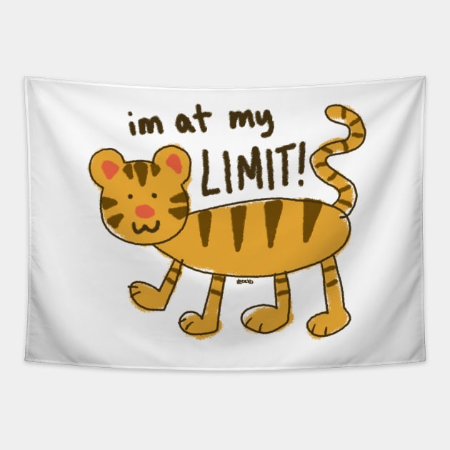 im at my limit! Tapestry by karmadogg