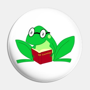 Research Frog Pin