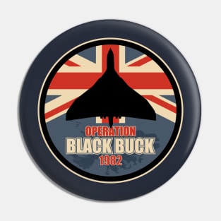 Vulcan Bomber - Operation Black Buck 1982 Pin