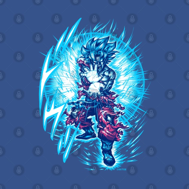 Super Saiyajin Blue by KKTEE