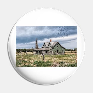 Abandoned in Oklahoma Pin