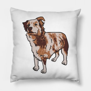 Australian Shepherd Dog Pillow