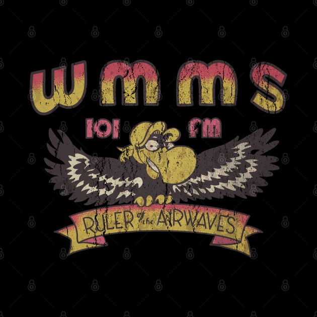 Vintage WMMS 101 FM Radio Station by provokta art.directory