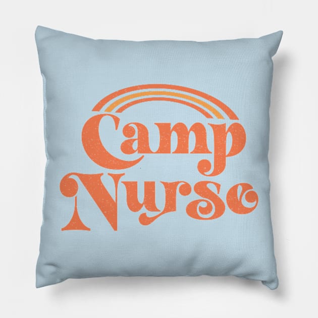 Camp Nurse Pillow by Duds4Fun