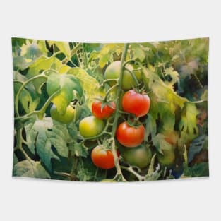 Cherry Tomatoes in the Garden Tapestry