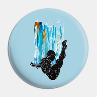 Platform Diving, Waterfall Diver Pin