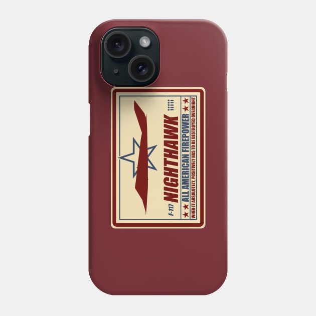 F-117 Nighthawk Phone Case by TCP