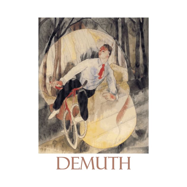 Vaudeville, The Bicycle Rider by Charles Demuth by Naves