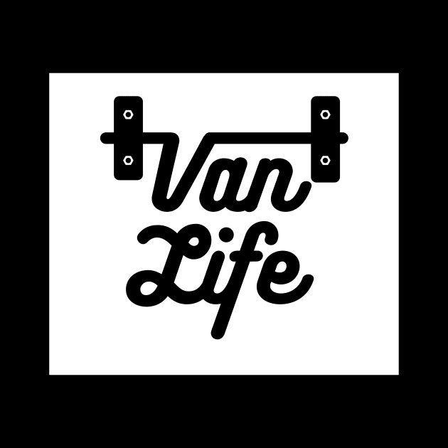 Van Life - Latch Sign by Van Life Garb