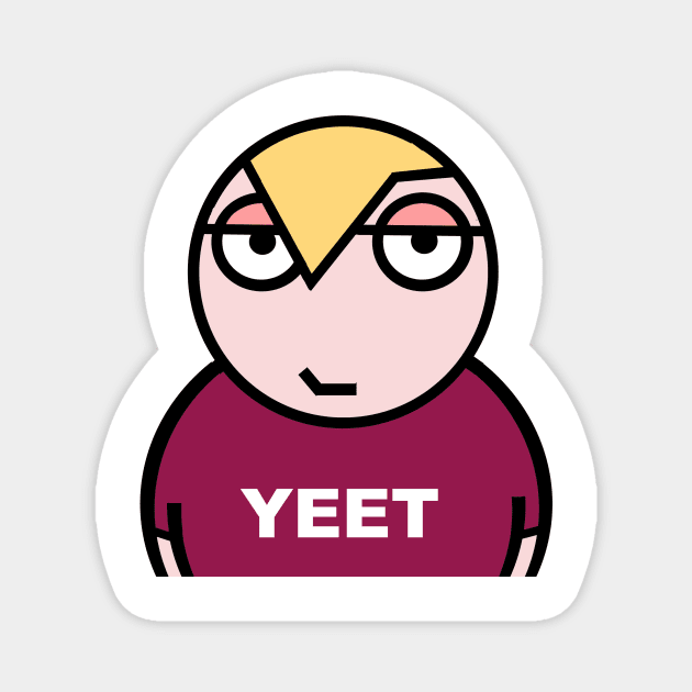 Yeet YES! Magnet by Cheeky Greetings