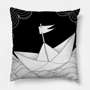 Paperboat Pillow