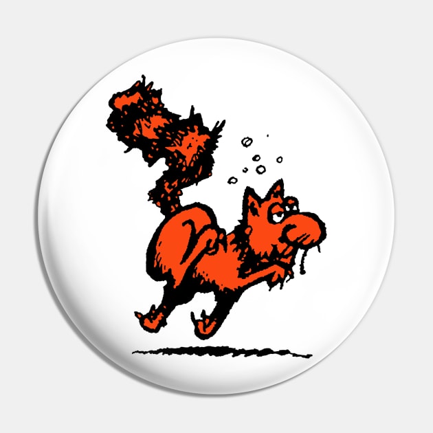 Fat Freddy's Cat Pin by Snapdragon