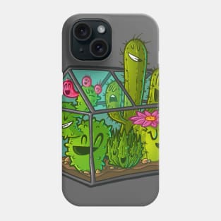 Cacti greenhouse Phone Case