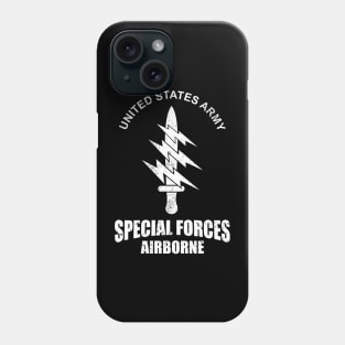 US Special Forces Airborne (distressed) Phone Case