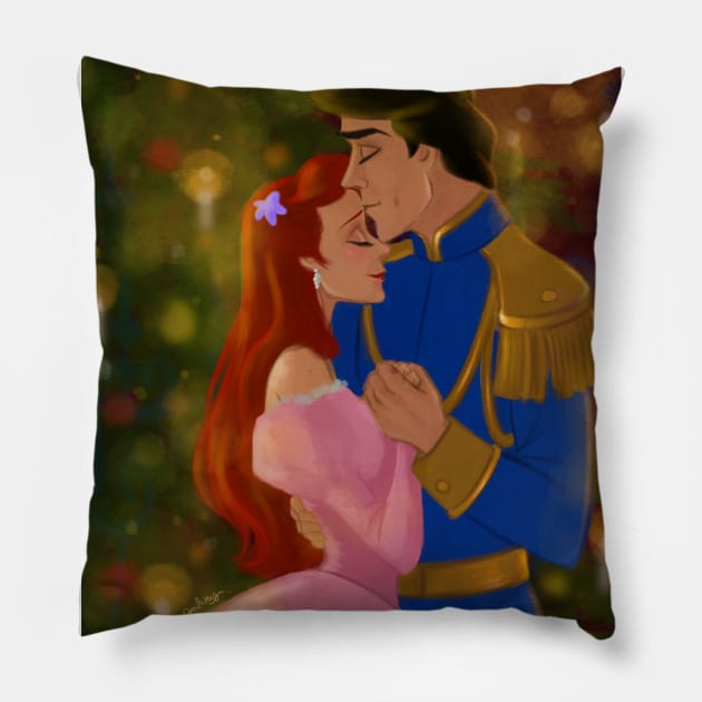 First Christmas Pillow by amadeuxway