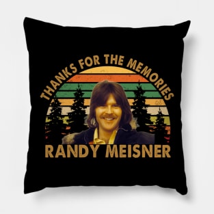 Thanks for the memories Randy Meisner Pillow