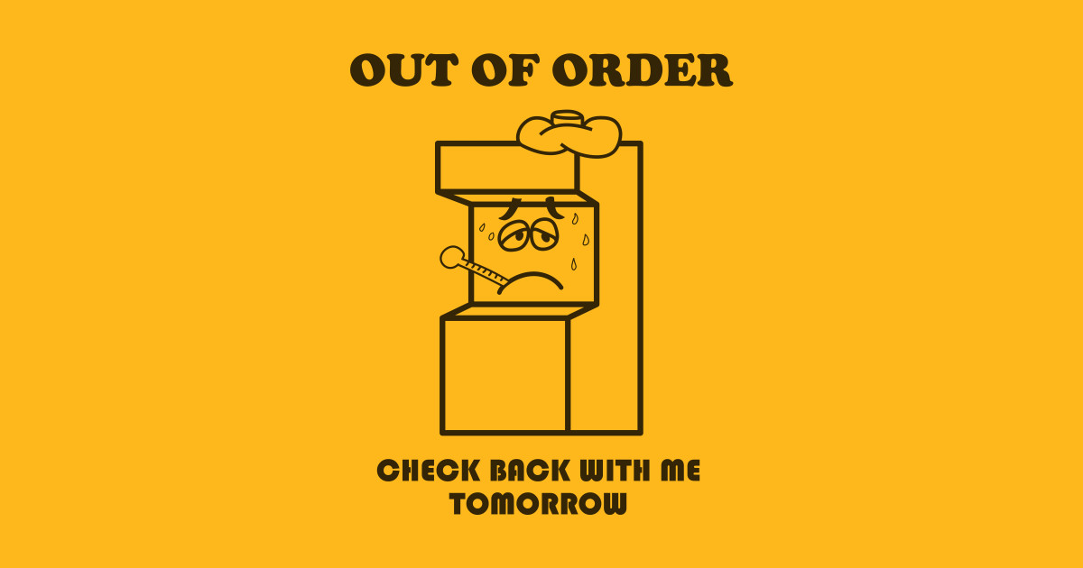 Out of Order at the Arcade Wreck It Ralph Kids TShirt TeePublic