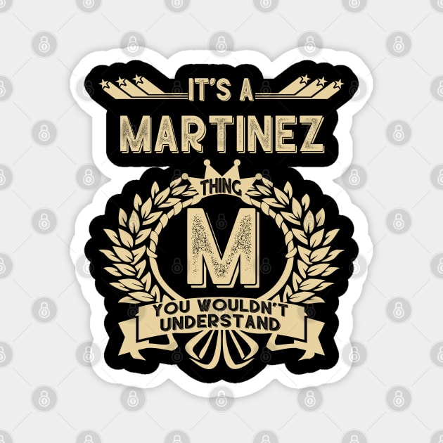 Martinez Magnet by Ban Guns Not Books- Typography fullcolor