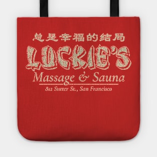 Luckie's Massage & Sauna 1974 Tote