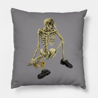 Skull of a Skeleton, Van Gogh Pillow