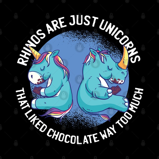 Rhinos are just unicorns by madeinchorley