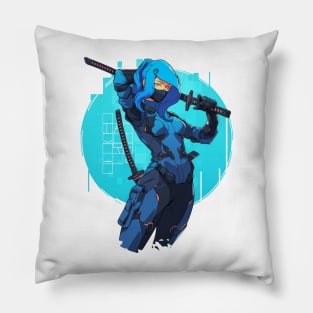 Anime Ninja Girl Pillow