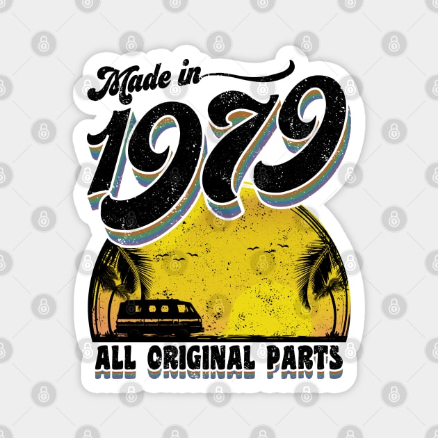 Made in 1979 All Original Parts Magnet by KsuAnn