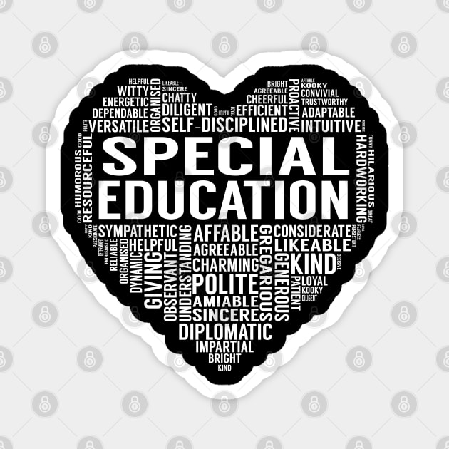 Special Education Heart Magnet by LotusTee