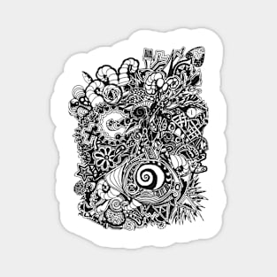 The first zentangle? Magnet