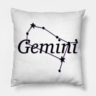 Gemini Constellation Pillow