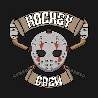 Hockey crew Jolly Roger pirate flag T-Shirt