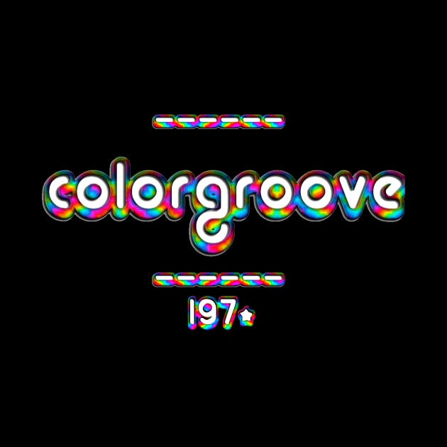 ColorGroove Retro-Rainbow-Tube nostalgia (wf) by Blackout Design