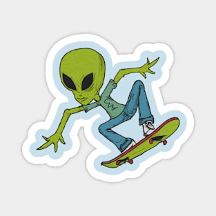 Skate alien Magnet