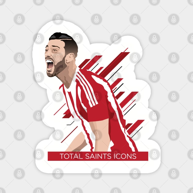Graziano 'Dynamic' Magnet by Total Saints Icons