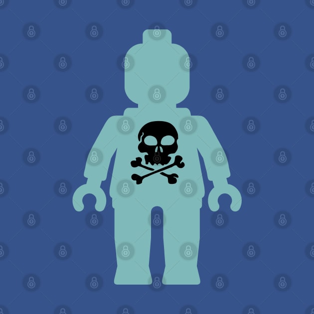 Minifig with Skull Design by ChilleeW