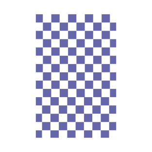 COLOR OF THE YEAR 2022 VERY PERI PURPLE CHECKERBOARD T-Shirt